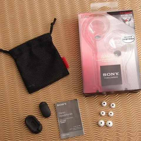 Sony XBA-S65 In-Ear Earphone - White