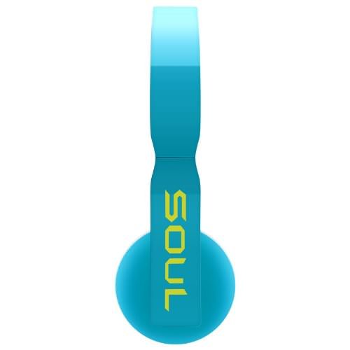 Soul by Ludacris LOOP On-Ear Headphone with Mic - Blue