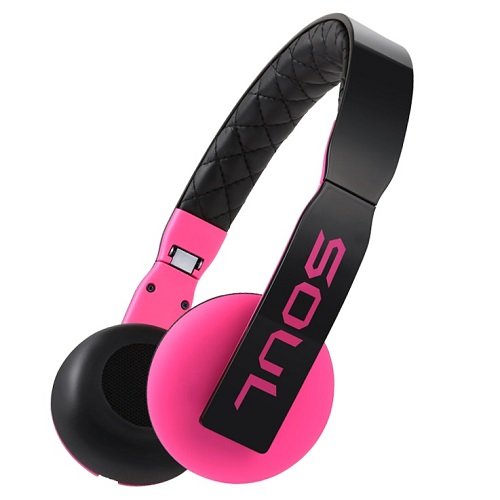Soul by Ludacris LOOP On-Ear Headphone with Mic - Pink