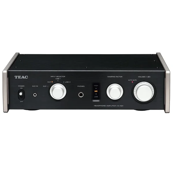 TEAC HA-501 Desktop Headphone Amplifier - Black