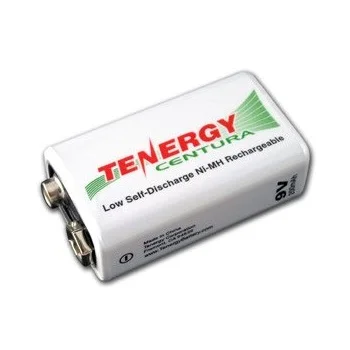 Tenergy Centura NiMH 9V 200mAh Low Self Discharge Rechargeable Battery