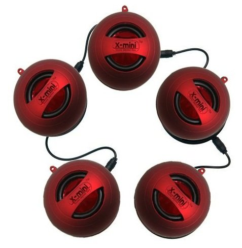 X-mini II Capsule Portable Speaker - Red