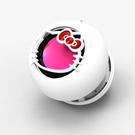 X-mini II Hello Kitty Capsule Portable Speaker - White