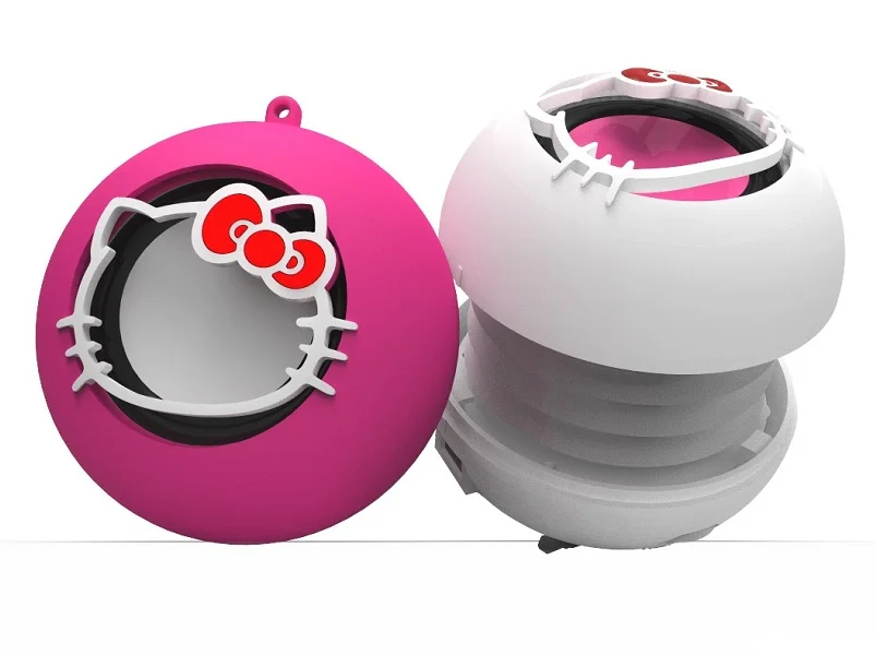 X-mini II Hello Kitty Capsule Portable Speaker - Pink
