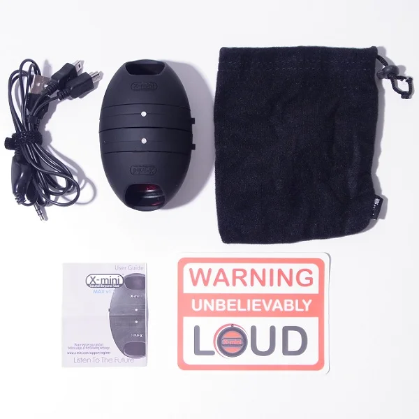X-mini MAX v1.1 Capsule Portable Speakers - Black