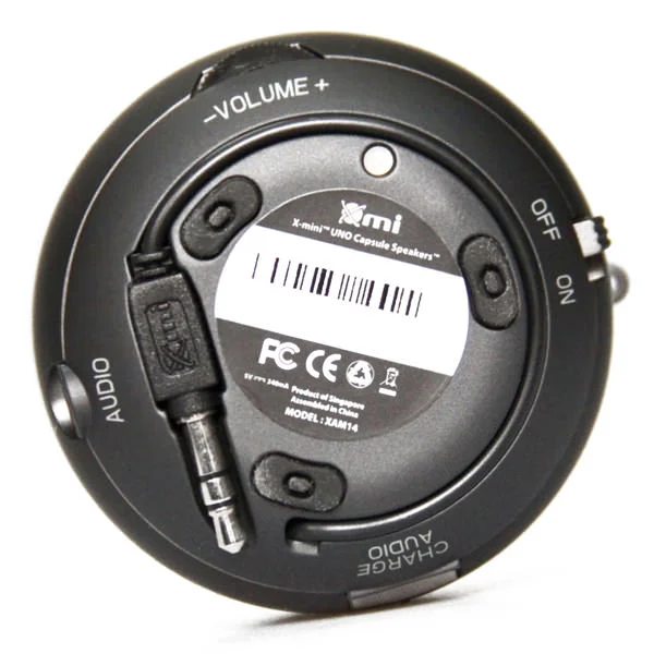 X-mini UNO Capsule Portable Speaker - Gun Metal