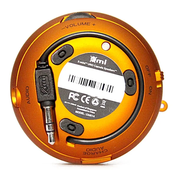 X-mini UNO Capsule Portable Speaker - Orange 