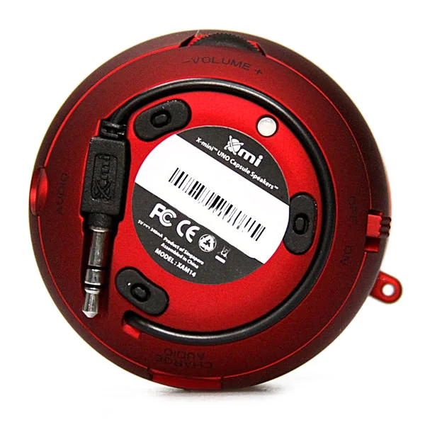 X-mini UNO Capsule Portable Speaker - Red