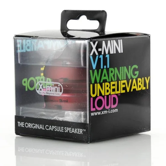 X-mini v1.1 Capsule Portable Speaker - Red