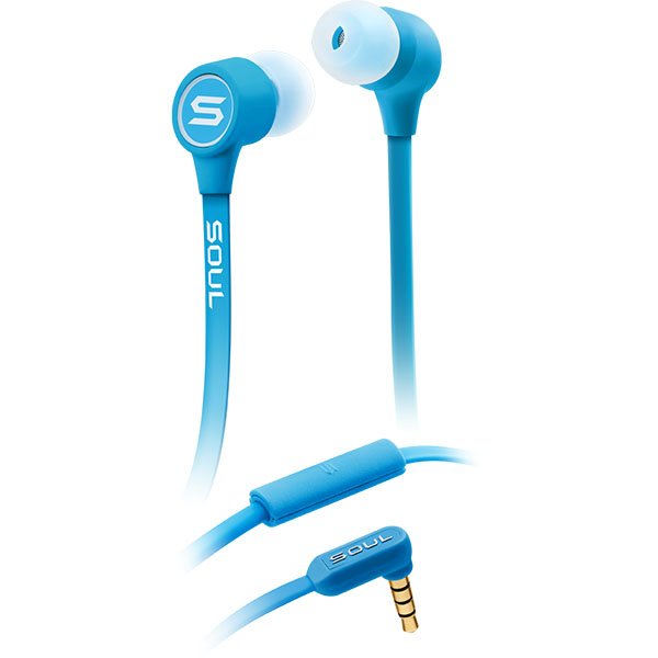 Soul by Ludacris K-POP In-Ear Earphone with Mic - Blue Soul by Ludacris K-POP In-Ear Earphone with Mic - Blue