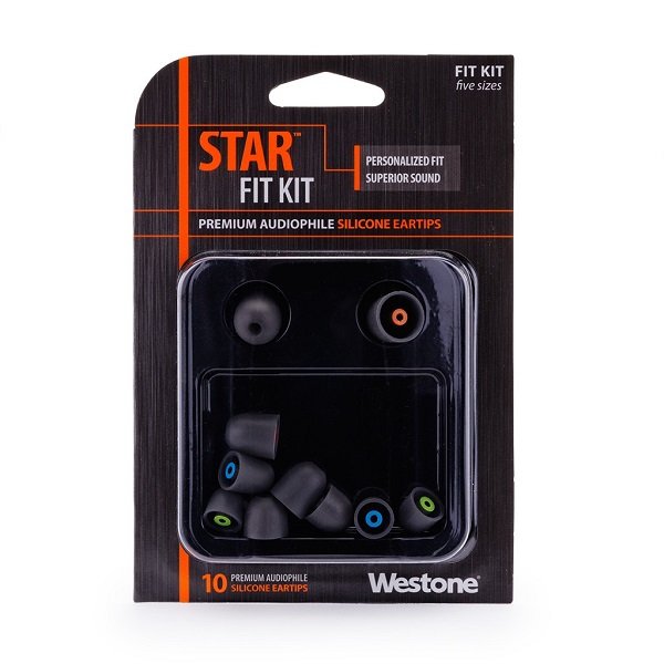 Westone Star Silicone Eartips (Assorted Colours)