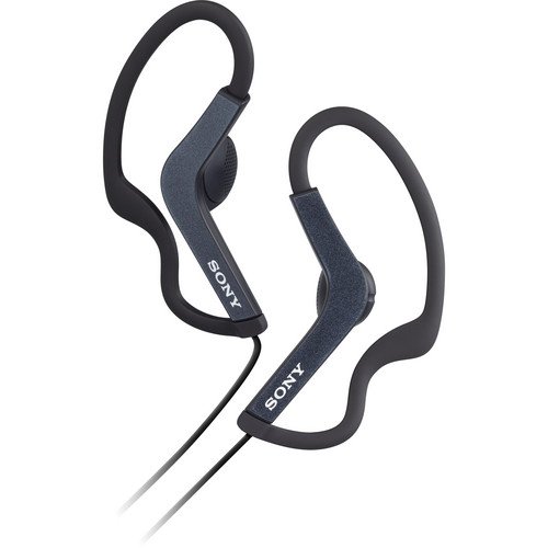 Sony MDR-AS200 On-Ear Earbud - Black Sony MDR-AS200 On-Ear Earbud - Black