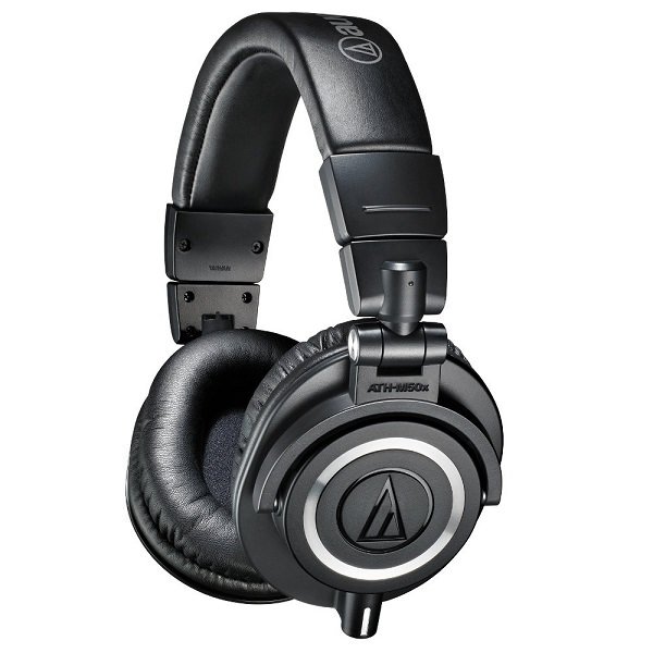 Audio-Technica ATH-M50x Professional Studio Monitoring Over-Ear Headphone - Black Audio-Technica ATH-M50x Professional Studio Monitoring Over-Ear Headphone - Black