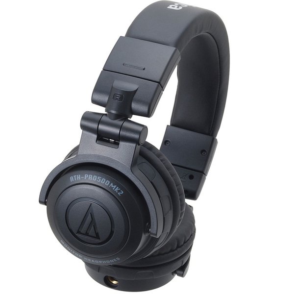 Audio-Technica ATH-PRO500MK2 Over-Ear Headphone - Black Audio-Technica ATH-PRO500MK2 Over-Ear Headphone - Black