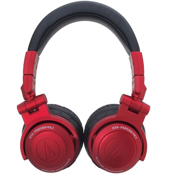 Audio-Technica ATH-PRO500MK2 Over-Ear Headphone - Red Audio-Technica ATH-PRO500MK2 Over-Ear Headphone - Red