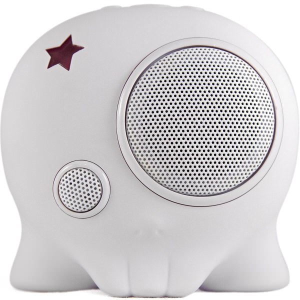 BoomBotix Boombot2+ Wireless Bluetooth Portable Speaker - Whiteout