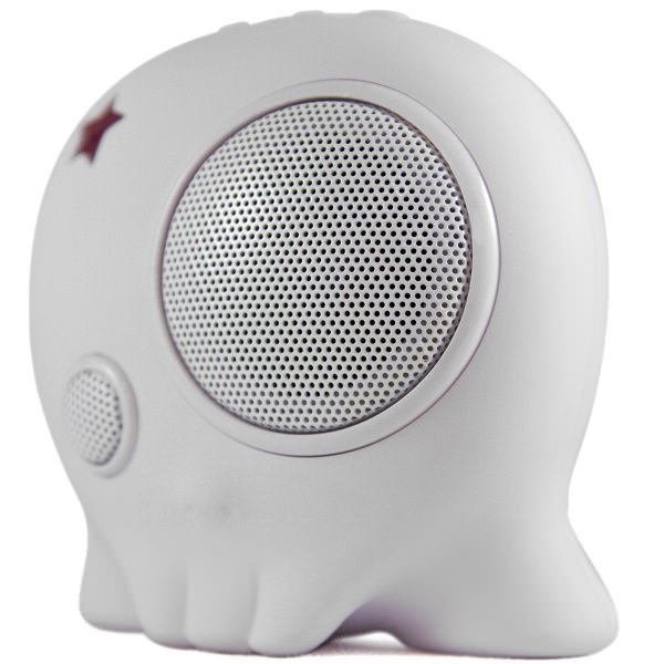 BoomBotix Boombot2+ Wireless Bluetooth Portable Speaker - Whiteout