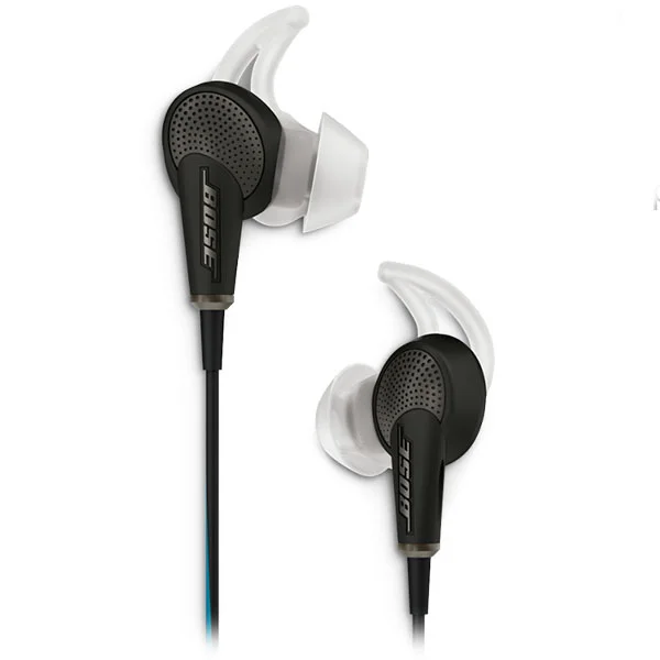 Bose QuietComfort 20 Noise-Cancelling In-Ear Earphone with Mic (for iPhone/iPod) - Black