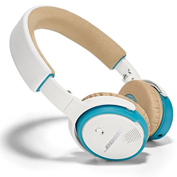 Bose SoundLink Wireless Bluetooth On-Ear Headphone with Mic - White Bose SoundLink Wireless Bluetooth On-Ear Headphone with Mic - White