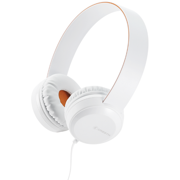 Cresyn C260H On-Ear Headphone with Mic - White Cresyn C260H On-Ear Headphone with Mic - White