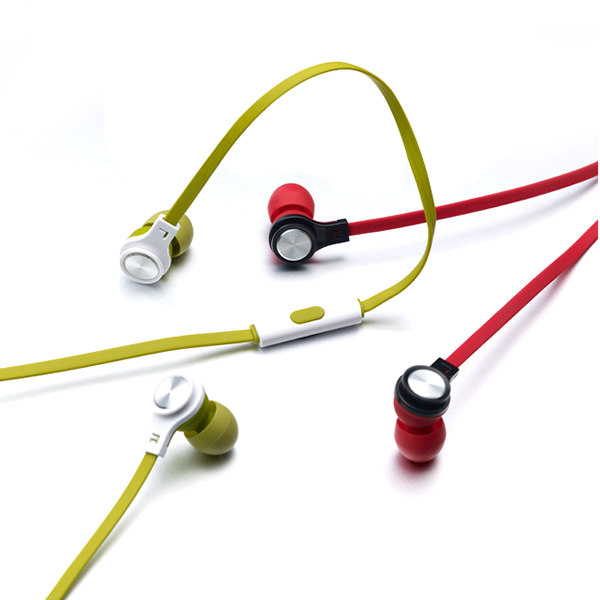Cresyn C520S In-Ear Earphone with Mic - Red Cresyn C520S In-Ear Earphone with Mic - Red