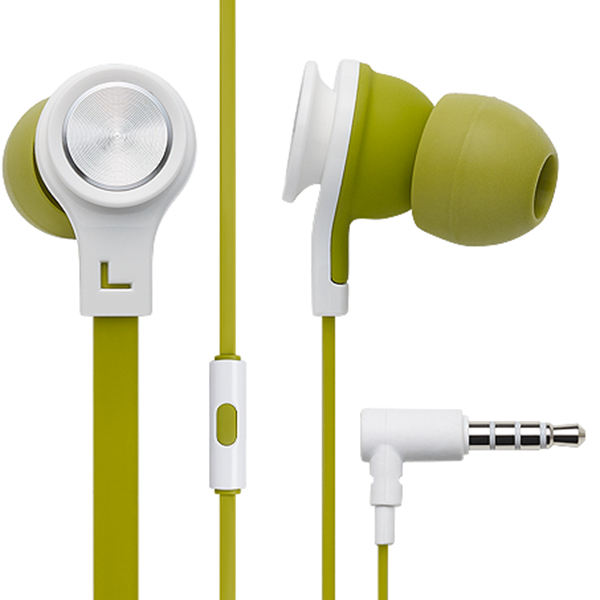 Cresyn C520S In-Ear Earphone with Mic - Green Cresyn C520S In-Ear Earphone with Mic - Green