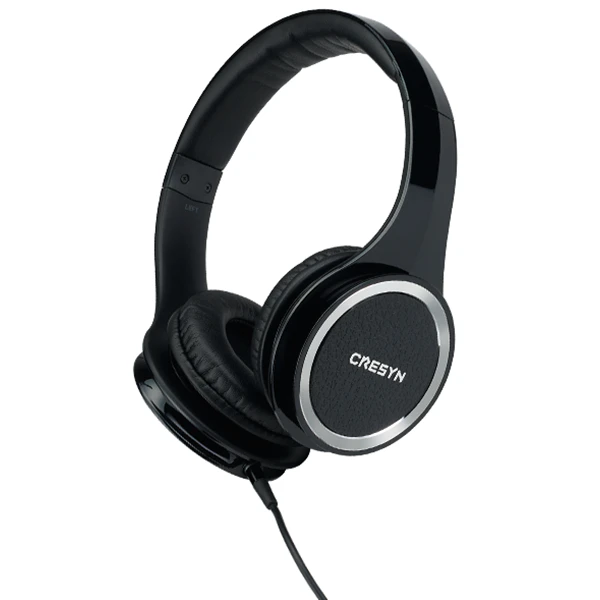 Cresyn C750H On-Ear Headphone with Mic - Black