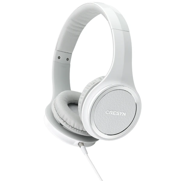 Cresyn C750H On-Ear Headphone with Mic - White