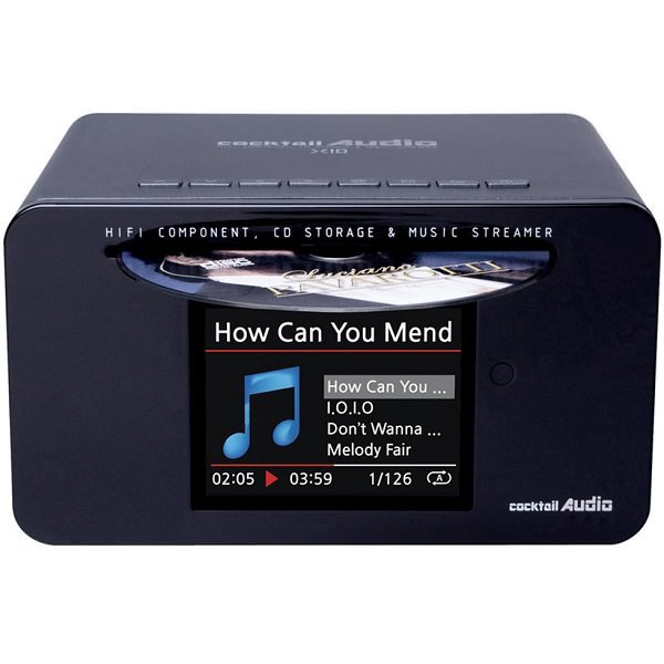cocktailAudio X10 Component, CD Storage (Ripper) & Music Streamer All-in-one Smart Hi-Fi Media System