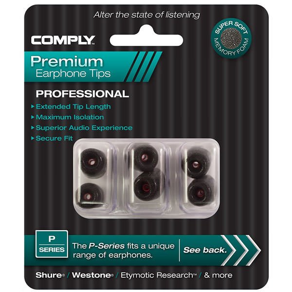 Comply P-Series Foam Eartips (3-Pairs)