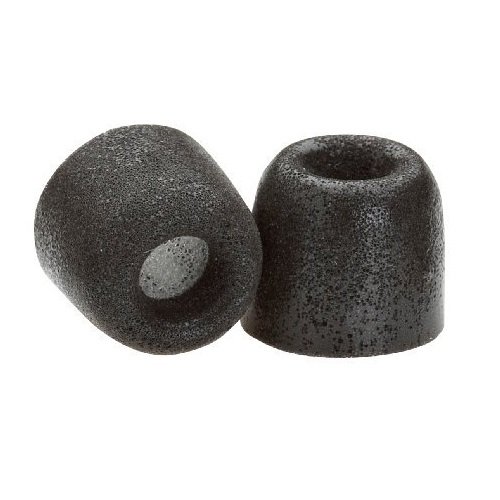 Comply Tx-400 Isolation Foam Eartips with WaxGuard (3-Pairs) - Black Comply Tx-400 Isolation Foam Eartips with WaxGuard (3-Pairs) - Black