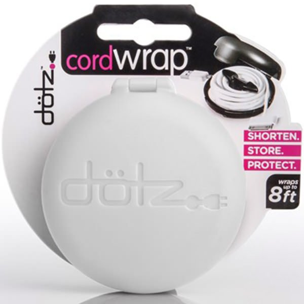 Dotz Cord Wrap - White Dotz Cord Wrap - White
