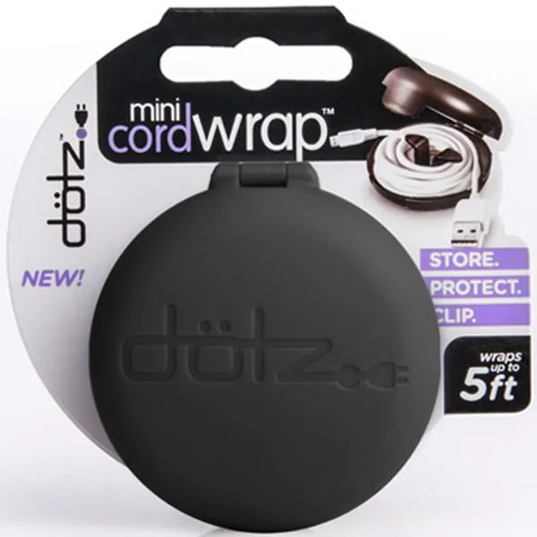 Dotz Mini Cord Wrap - Black