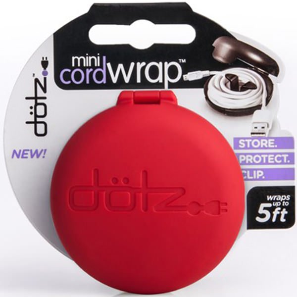 Dotz Mini Cord Wrap - Red Dotz Mini Cord Wrap - Red