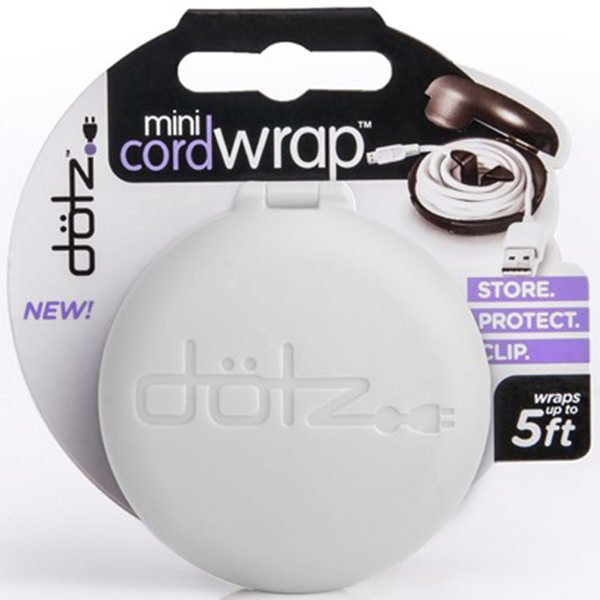 Dotz Mini Cord Wrap - White Dotz Mini Cord Wrap - White