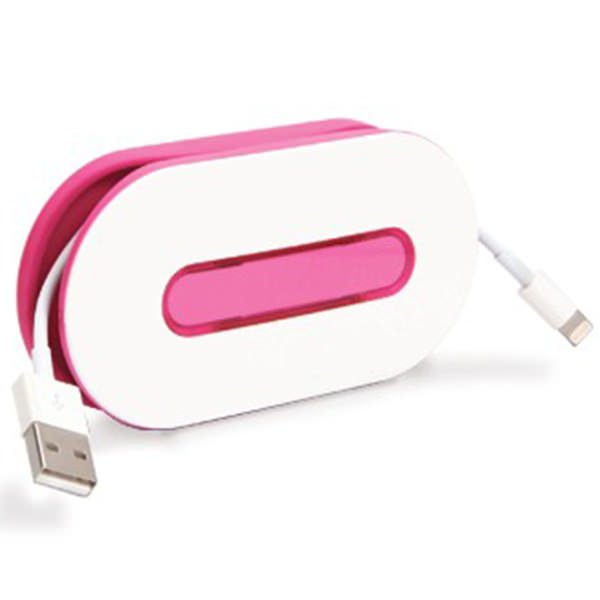 Dotz Wrap ID Cord Wrap - Pink Dotz Wrap ID Cord Wrap - Pink