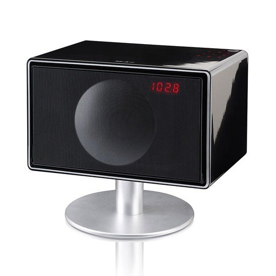 Geneva Sound System Model S Wireless Bluetooth Speaker System - Gloss Black Geneva Sound System Model S Wireless Bluetooth Speaker System - Gloss Black