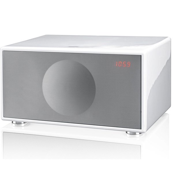 Geneva Sound System Model S Wireless Bluetooth Speaker System - Gloss White Geneva Sound System Model S Wireless Bluetooth Speaker System - Gloss White