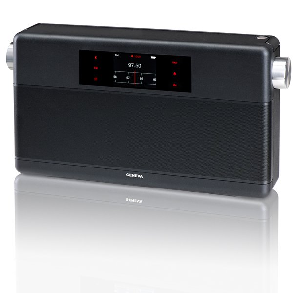 Geneva WorldRadio Wireless Bluetooth Speaker - Black Geneva WorldRadio Wireless Bluetooth Speaker - Black