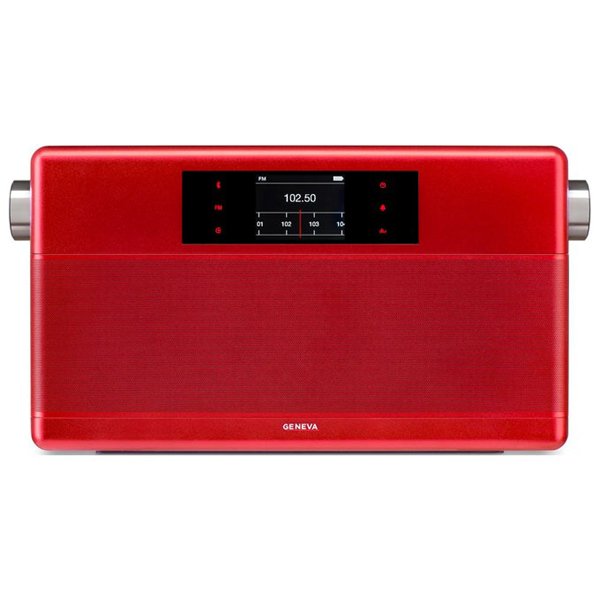 Geneva WorldRadio Wireless Bluetooth Speaker - Red Geneva WorldRadio Wireless Bluetooth Speaker - Red