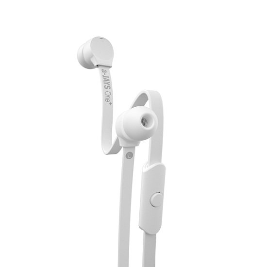 JAYS a-JAYS One+ In-Ear Earphone with Mic - White JAYS a-JAYS One+ In-Ear Earphone with Mic - White