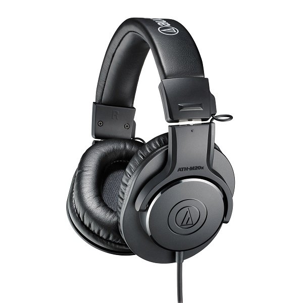 Audio-Technica ATH-M20x Professional Studio Monitoring Over-Ear Headphone - Black Audio-Technica ATH-M20x Professional Studio Monitoring Over-Ear Headphone - Black