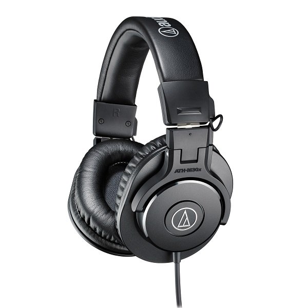 Audio-Technica ATH-M30x Professional Studio Monitoring Over-Ear Headphone - Black Audio-Technica ATH-M30x Professional Studio Monitoring Over-Ear Headphone - Black