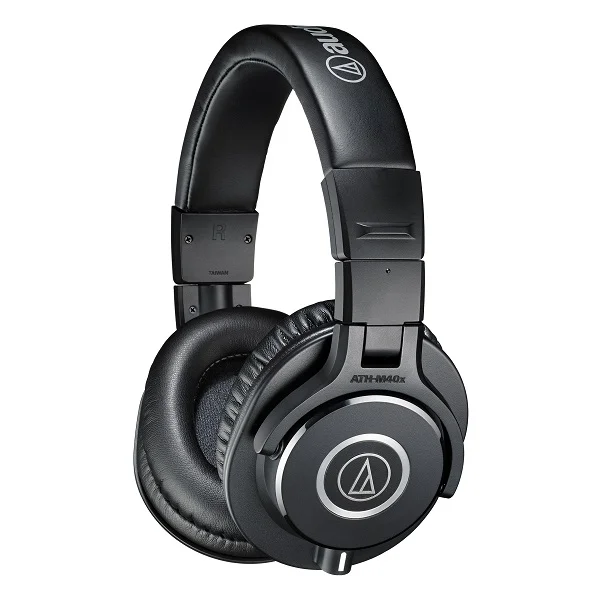 Audio-Technica ATH-M40x Professional Studio Monitoring Over-Ear Headphone - Black