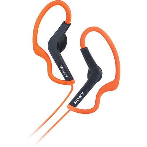 Sony MDR-AS200 On-Ear Earbud - Orange Sony MDR-AS200 On-Ear Earbud - Orange