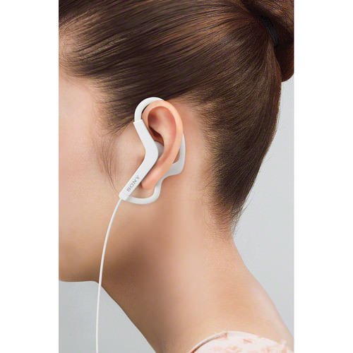 Sony MDR-AS200 On-Ear Earbud - White Sony MDR-AS200 On-Ear Earbud - White