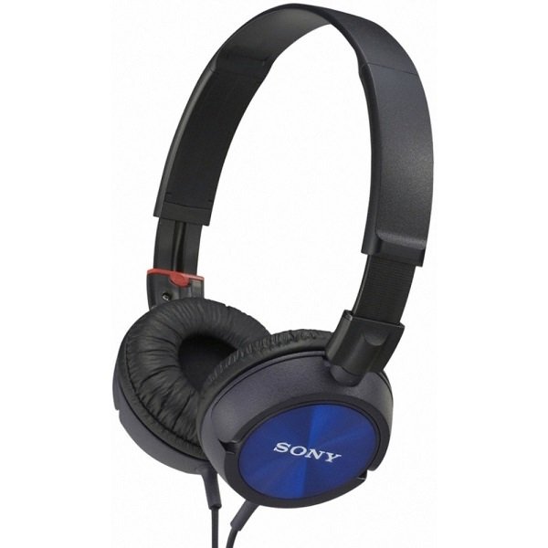 Sony MDR-ZX300 On-Ear Headphone - Blue Sony MDR-ZX300 On-Ear Headphone - Blue