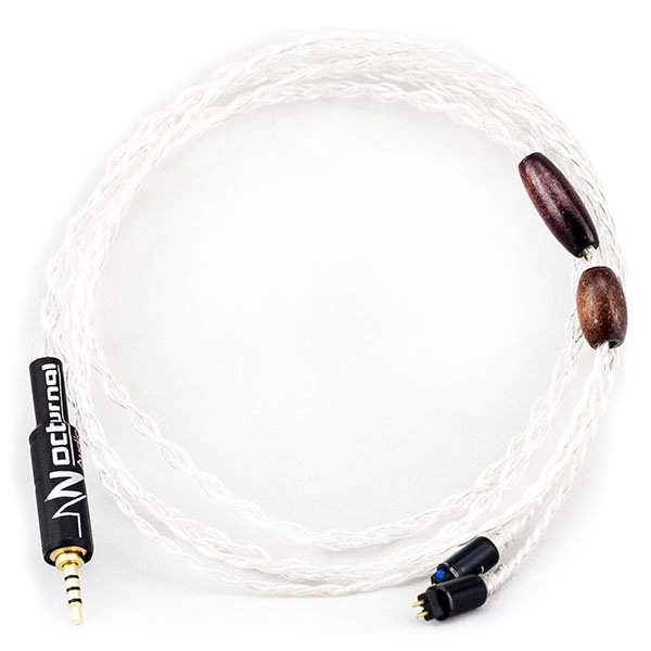 NocturnaL Audio Acrux v2 (Celestial Series) 4-core Litz Silver Custom Cable NocturnaL Audio Acrux v2 (Celestial Series) 4-core Litz Silver Custom Cable