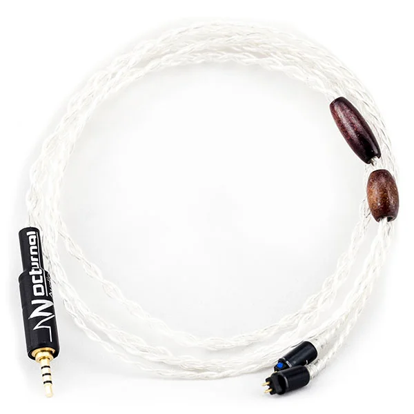 NocturnaL Audio Acrux v2 (Celestial Series) 4-core Litz Silver Custom Cable