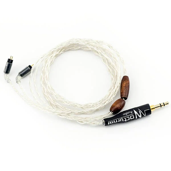 NocturnaL Audio Acrux v2 (Celestial Series) 4-core Litz Silver Custom Cable